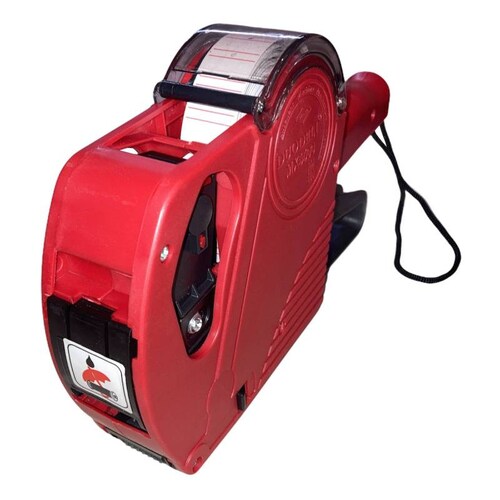 Maquina Etiquetadora Manual Pistola Rotuladora Para Precios ROJA