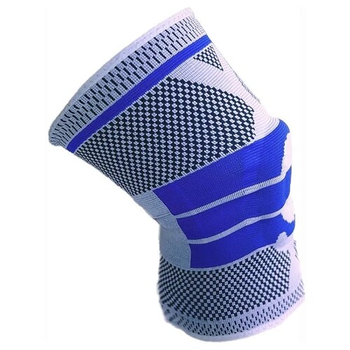 Par de Rodilleras Fitness Rodilla Silicona Antideslizante Correr Talla XL