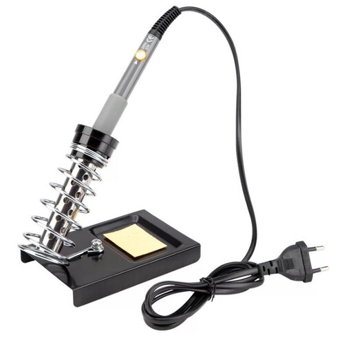 Cautín Electrico Ajustable Multimetro Kit Soldadura Accesorios