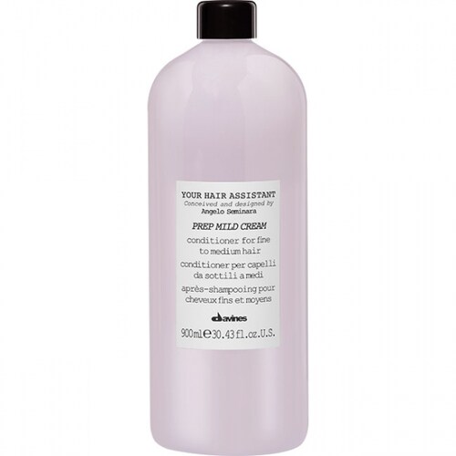 Davines Your Hair Assistant Prep Mild cream 200 6.76 fl. oz Ml Acondicionador Hidratante para cabello normal y fino, 6.76 fl. oz