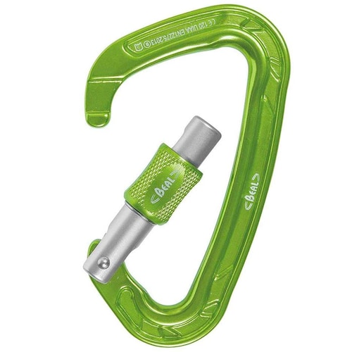 Beal Be Quick Verde Mosqueton para Escalada agitana carga de 23Kn