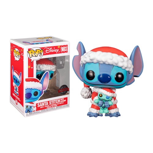 Funko Santa Stitch w/Scrump Edición Especial Lilo & Stitch