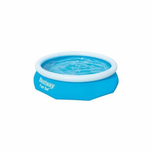  Alberca Inflable Piscina Redonda Circular Bestway Fast Set Familiar 305cm x 76cm 3638L azul