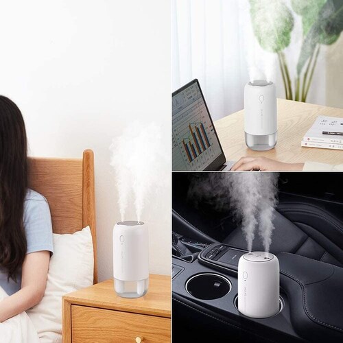 Humidificador Recargable Para Auto, Oficina Y Hogar