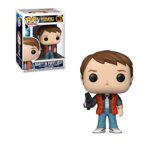 Funko Pop Marty con Chaleco Volver al Futuro