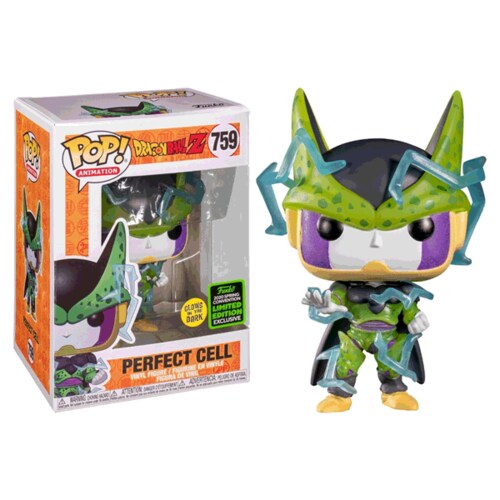 Funko Pop Perfect Cell 759 Glow Exclusivo DBZ