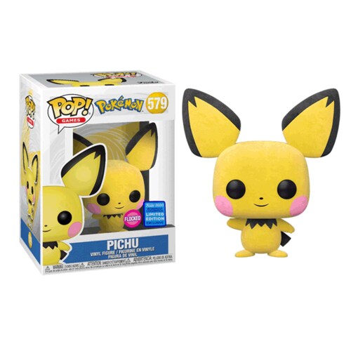 Funko Pop Pichu Flocked Exclusivo 2020 Wondrous Convention Pokemon