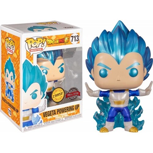 Funko Pop Vegeta Powering Up Chase Edicion Especial Dragon Ball