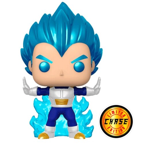 Funko Pop Vegeta Powering Up Chase Edicion Especial Dragon Ball