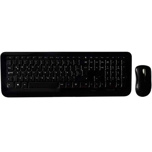 TECLADO Y MOUSE INALAMBRICO 850 NEGRO MICROSOFT  COMBO PN9-00004