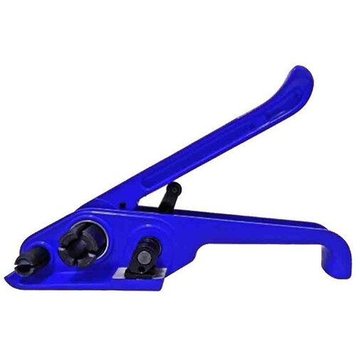 Kit Flejadora Manual Uso Rudo Pinzas Fleje Y Grapas Kingsman
