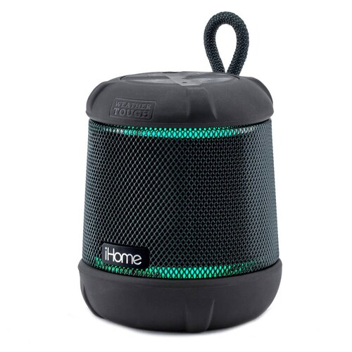 Bocina Bluetooth iHome iBT155B contra agua, polvo y golpes