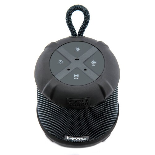 Bocina Bluetooth iHome iBT155B contra agua, polvo y golpes