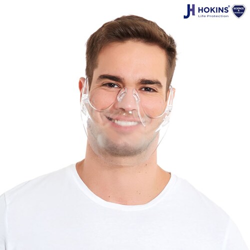 Careta Mascara Protectora Transparente Para Adulto  1 pieza Hokins