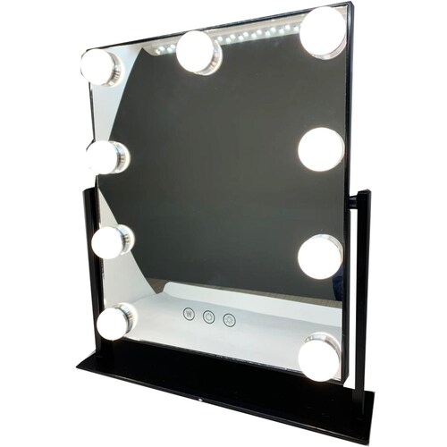 Espejo Con Focos Luz Led Para Maquillaje Tipo Hollywood Dama	
