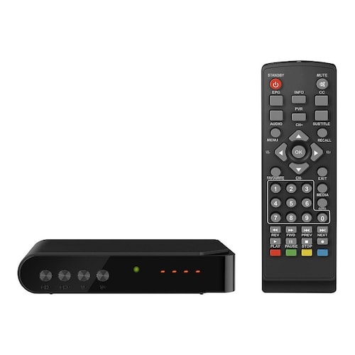 Decodificador de TV digital para canales HD / 208-900