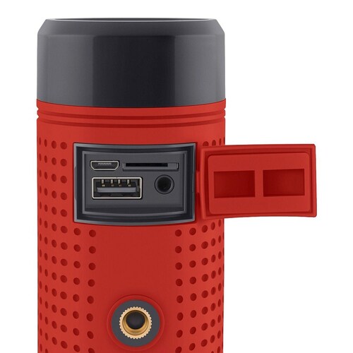 Bocina Bluetooth, linterna LED y cargador USB para bicicleta / BIKE-300