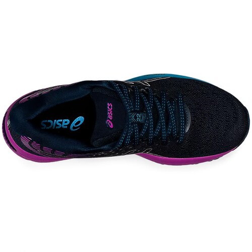 Tenis Asics Hombre Gel-Cumulus 22 French Blue/Black 1012A741.403.