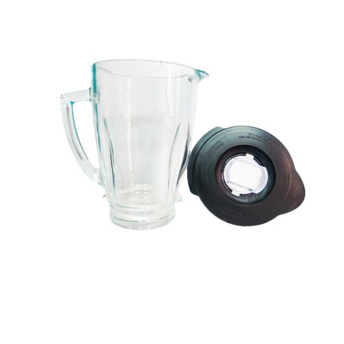 Vaso Oster de Vidrio con Tapa para Licuadoras BLSTPYG1209B-013, BLSTPYG1210RBG-013, BLSTPYG1211NBG-013