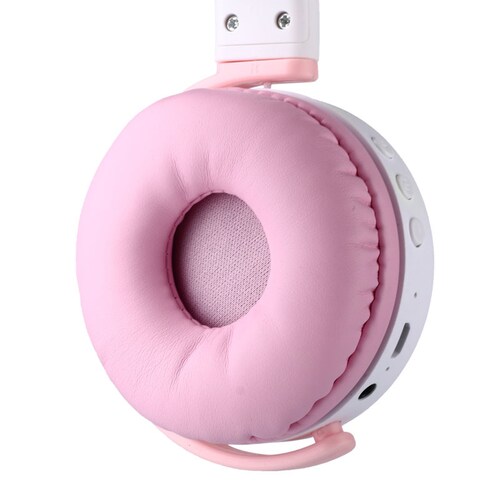 Audifonos Bluetooth Manos Libres Con Led Gato Kawaii