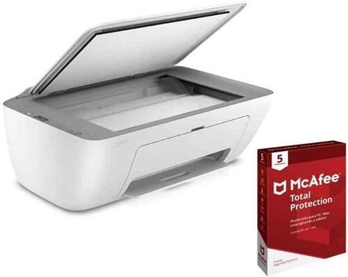 TRD Hewlett Packard Impresora Multifuncional HP Deskjet Ink Advantage 2775 + Antivirus McAfee para 5 Dispositivos
