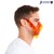 Careta Mascara Protectora Naranja Para Adulto 1 pieza Hokins