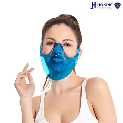 Careta Mascara Protectora Azul Para Adulto 6 piezas Hokins