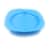 10 Platos Sopero Cuadrado Liso De Plastico Colores 20 X 3.5 Azul