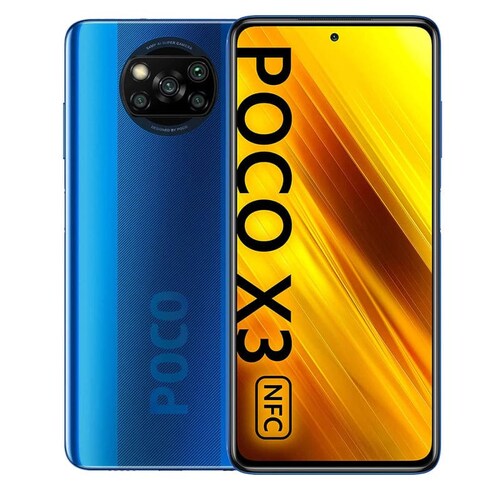 Celular Xiaomi Poco X3 NFC 64GB - 6GB + Audífonos