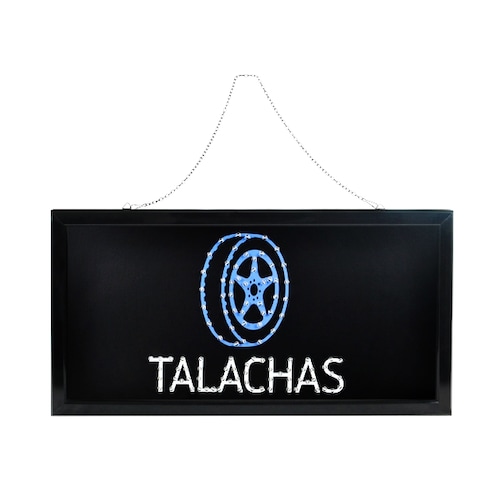 Letrero Publicitario Luminoso Led de Talachas / Master / ML-LET-TALACHAS