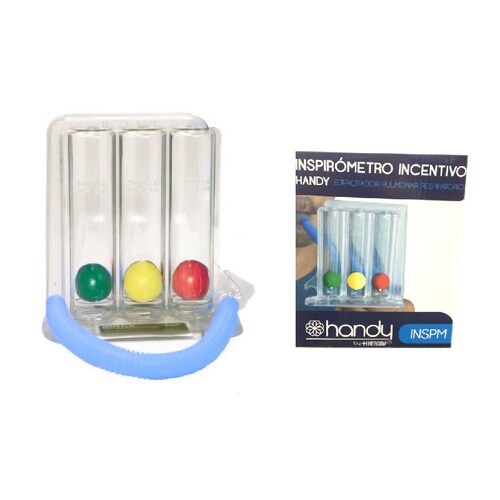 Inspirometro Ejercitador Respiratorio Y Pulmonar HANDY 1 PCS