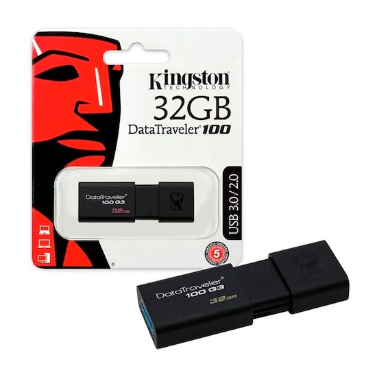Memoria USB Kingston Data Traveler 32 GB Negra