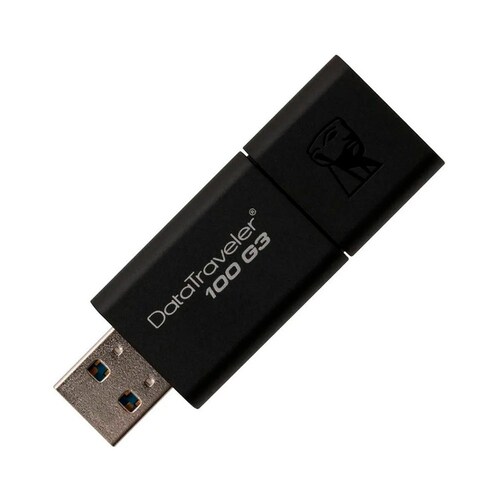 Memoria Usb Kingston Datatraveler 100 G3 32gb 3.0 Negro