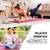 Yoga Mat Tapete para Ejercicio 182cm x 61cm x 0.8cm Redlemon.