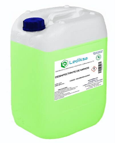 Desinfectante Para Manos Citrico 20 Lts