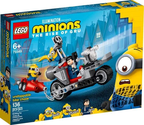 Lego 75549 Minions Persecusion Moto Imparable Mi Villano Favorito