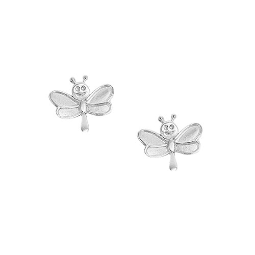 Broquel con Diseño de Abejita en Plata .925 + Obsequio