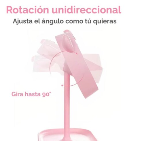 Lampara Led Touch Maquillaje Con Espejo Kitty