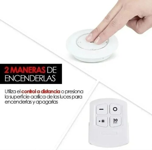 Juego De 3 Mini Lámparas Led De Alta Luminosidad