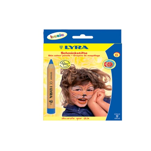 Lyra Maquillaje Infantil Lápices de colores para cara y cuerpo