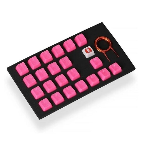 Double Shot 22 Keycap Teclas Rubber Set de Precisión Gamer (tai-hao) Amarillo