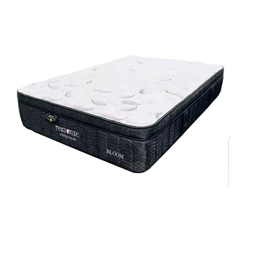 Colchon Queen Size Restonic Bloom Resortes Independientes .