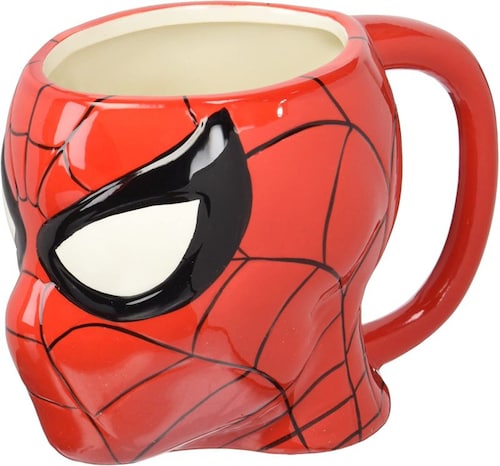  Taza Spiderman 3d Avengers Hombre Araña Marvel Cafe Tarro 