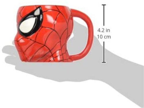 Taza Spiderman Hombre Araña 3d - Marvel