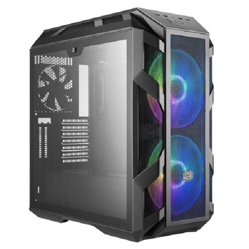 GABINETE COOLER MASTER ATX MID-TOWER, 4 CRISTALES TEMPLADOS, DOS VENTILADORES 200MM
