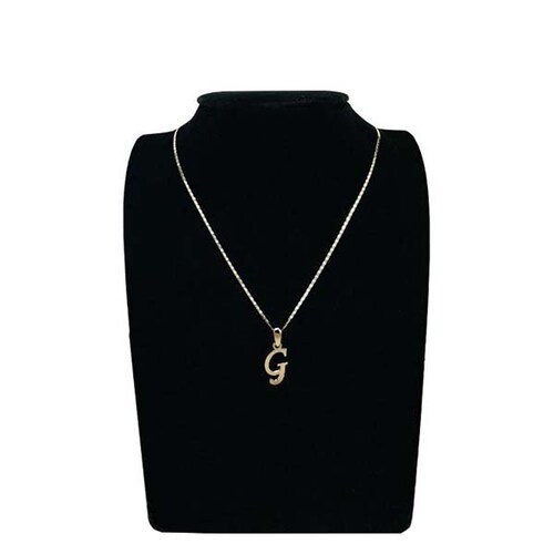 Dije Inicial Letra M Oro 10 K + Obsequio + Envio