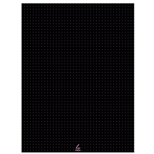 Repuesto Hojas Punteadas Negras T/carta Con 100 Hojas 0.5 Mm