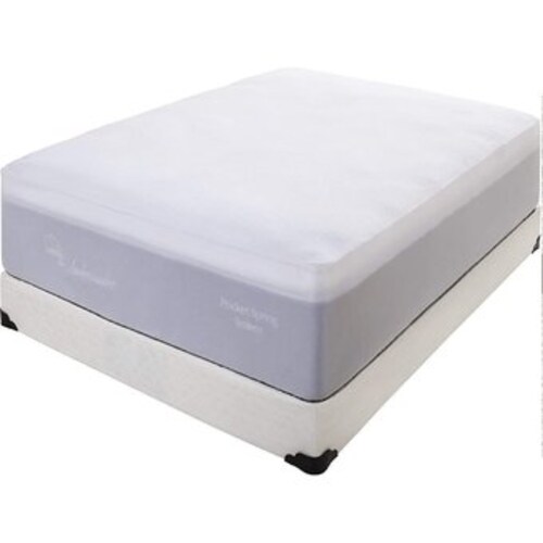 Cubre colchón Matrimonial Lester 25cm 100 Algodón Impermeable END