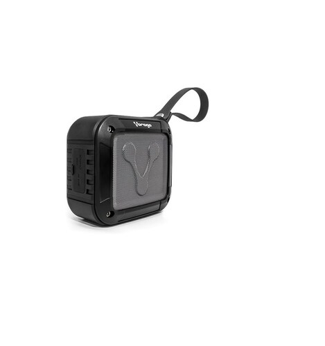 Bocina VORAGO BSP-300 3W Negro Bluetooth PORTATIL INALAMBRICO RECARGABLE 3.5MM CEL MICRO USB AUDIO