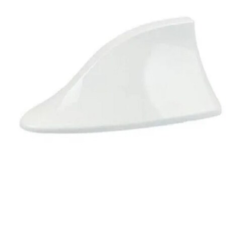Antena Universal Auto Aleta Tiburon color Blanco  Vw Radio Fm/am Jetta Clasico Antena De Carro